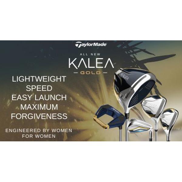 TAYLORMADE KALEA GOLD女士中級套杆  #1,#5木+#U6鐵木+#7-P+S+1推+球