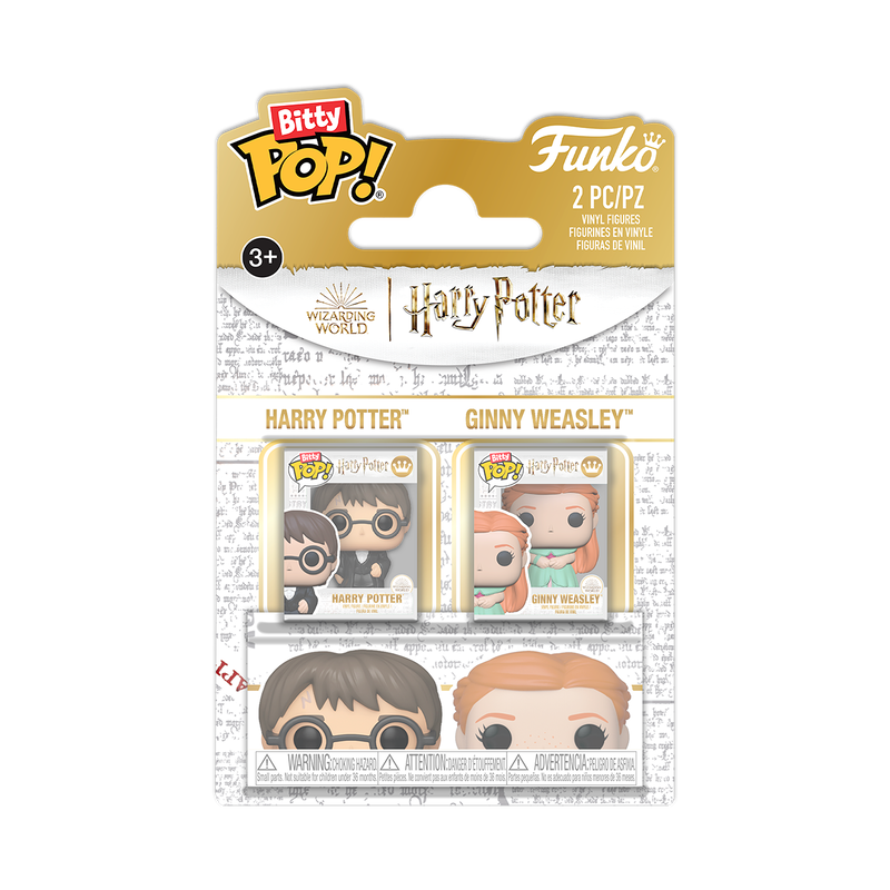 📦訂購 美國代購 Bitty Pop! Harry Potter & Ginny Weasley 2-Pack Figure 模型