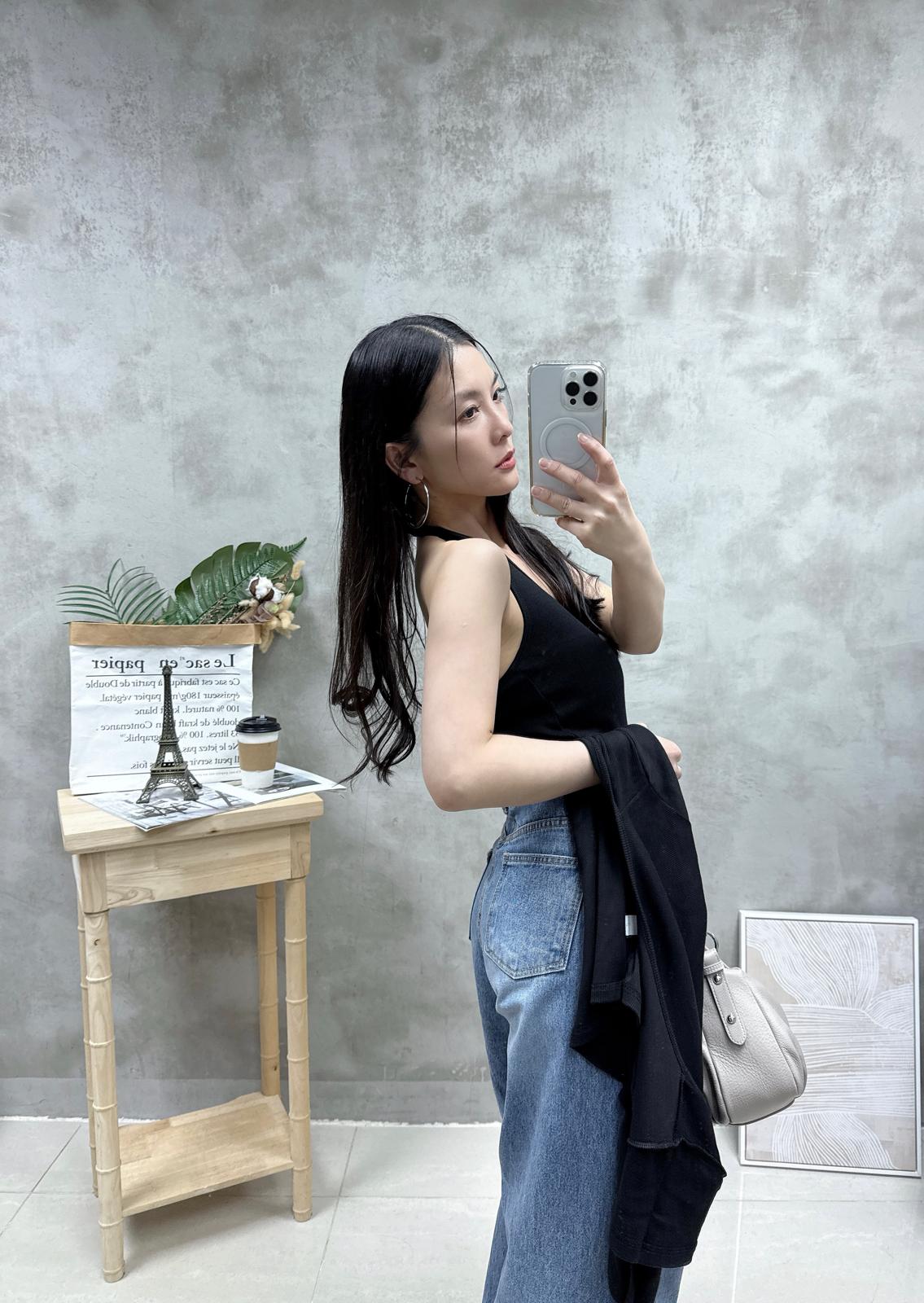 G03 Two in one掛腰背心+Top