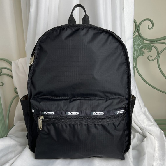 【BB00290】日本限定版LeSportsac 復古經典款黑色背囊