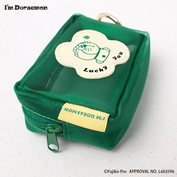 [訂購] 多啦A夢掛扣袋 小物袋 Doraemon生活 Pouch｜四葉草系列