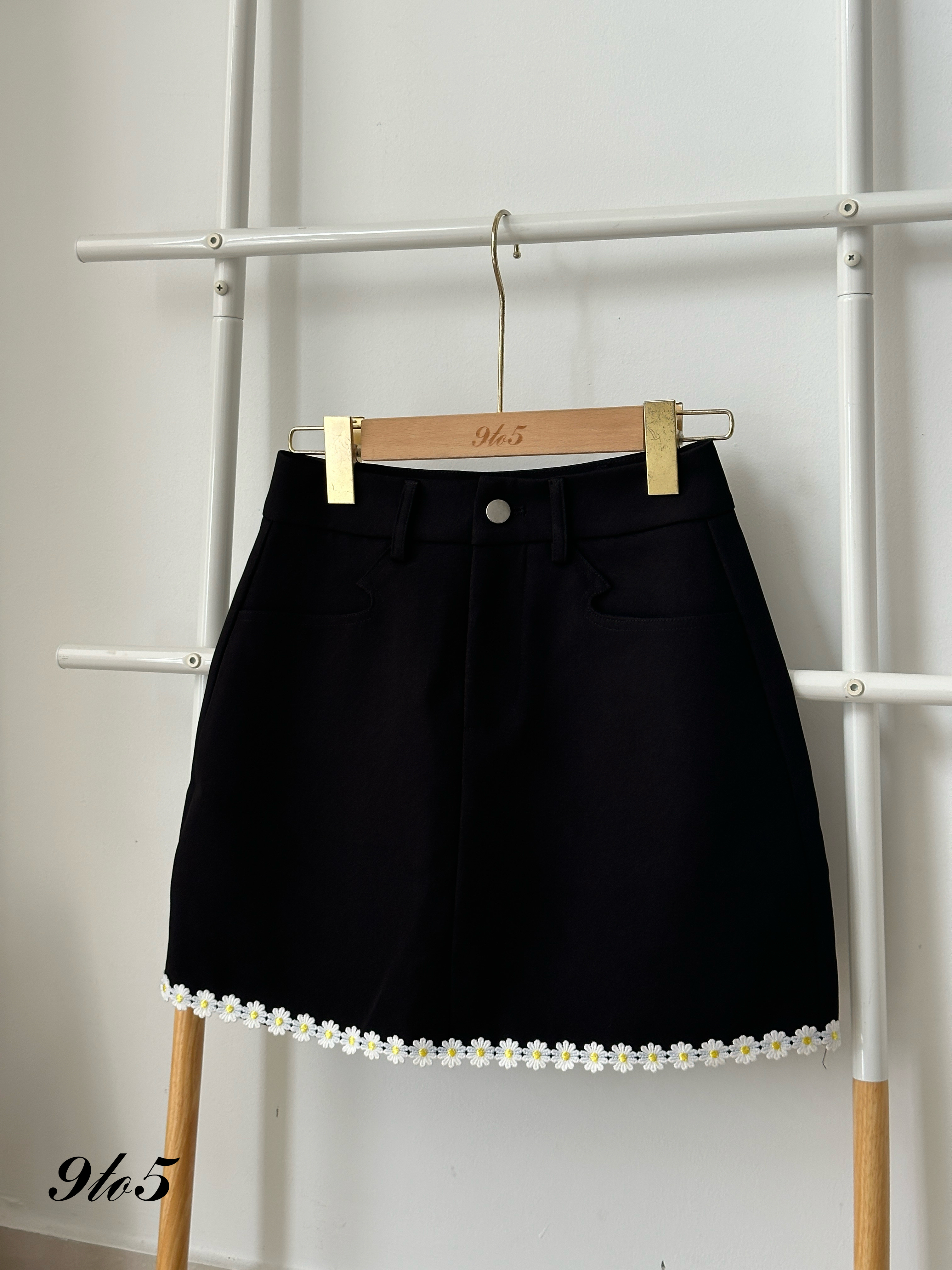 S1808 A Line Daisy Skirt - 3 Colors 
