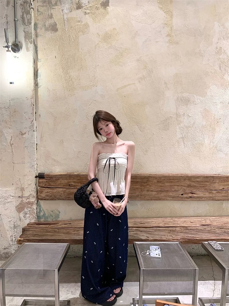 TP489蕾丝花边抹胸