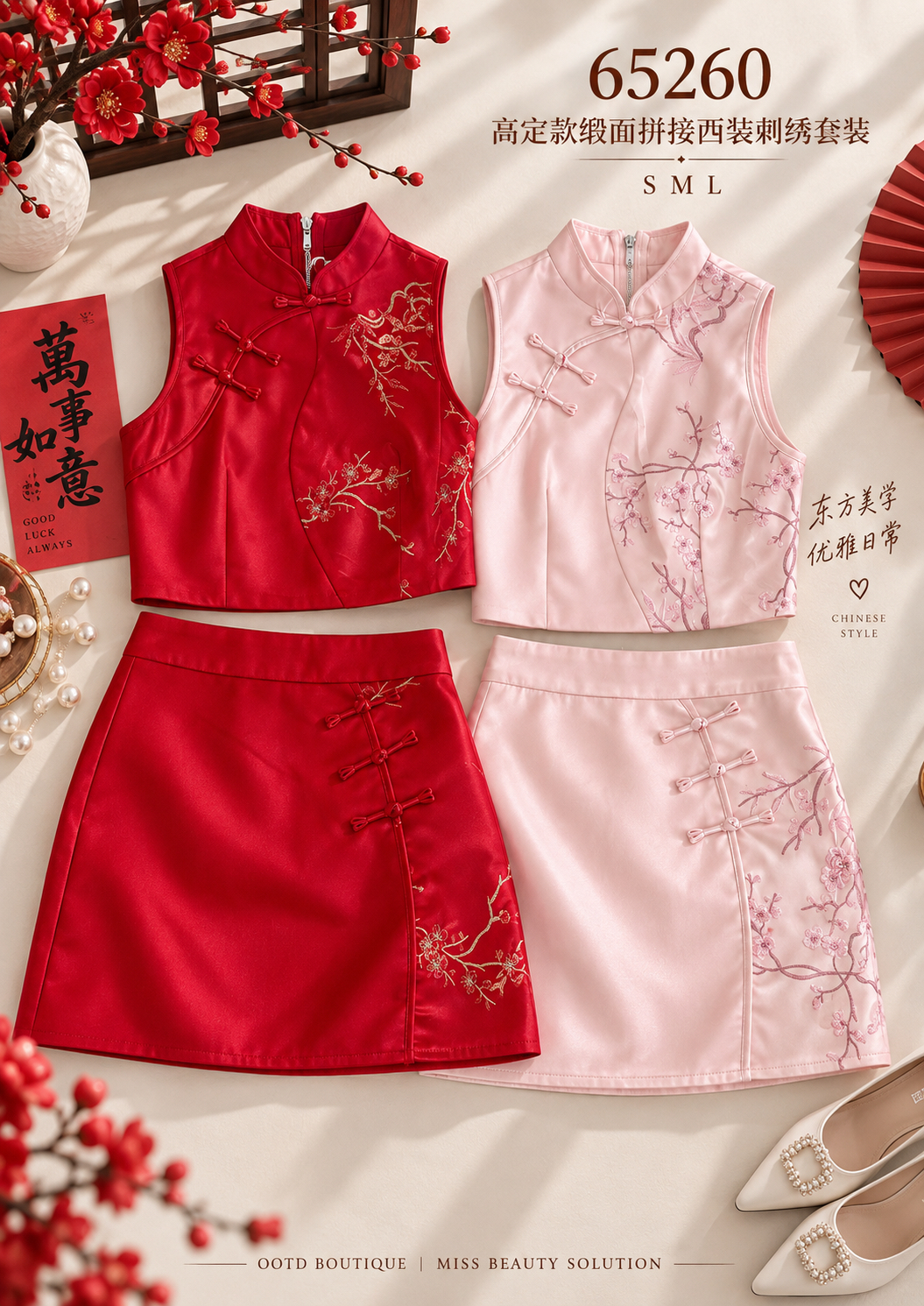 65260 CNY PREMIUM DRESS SET 