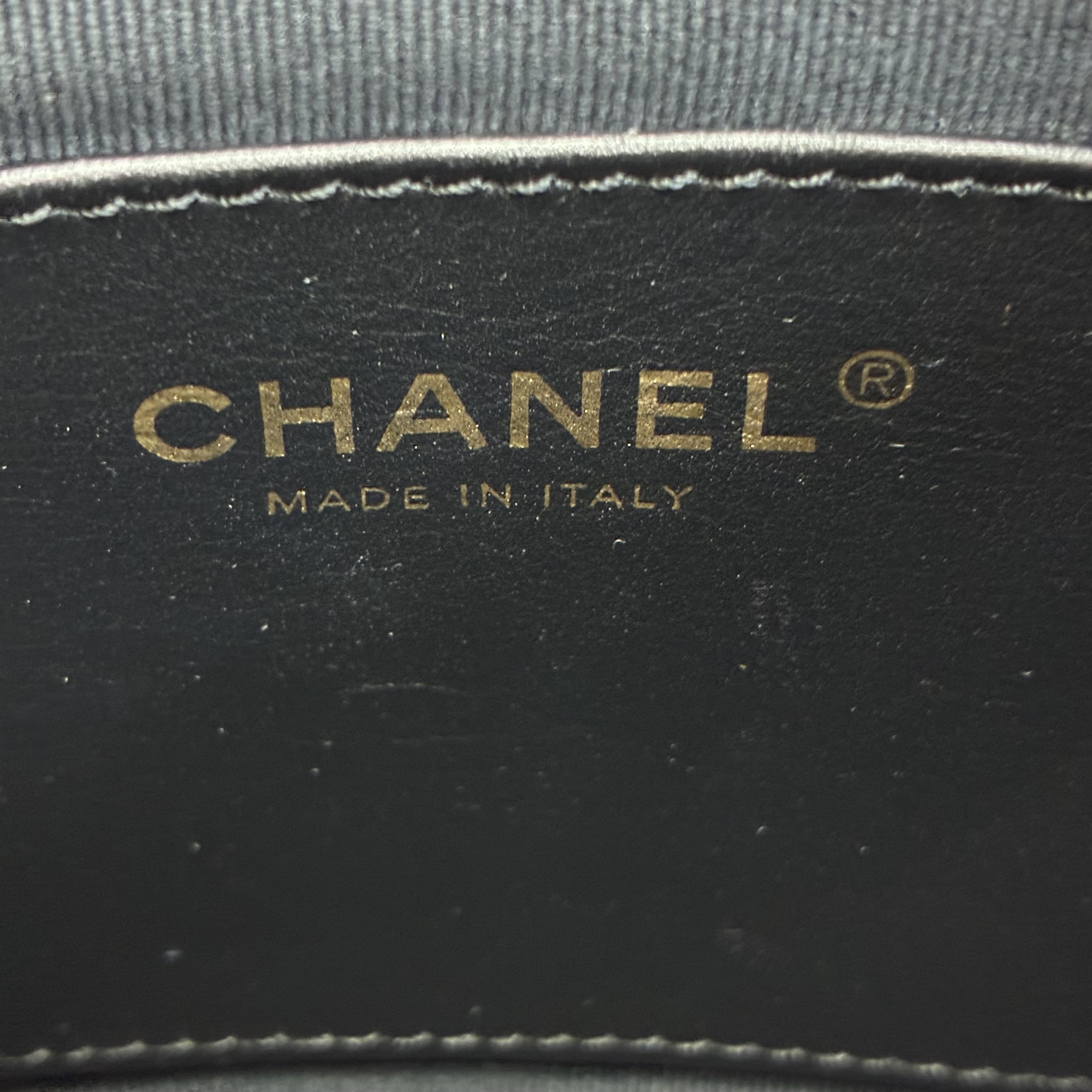 Chanel 23K 皮穿拉鍊單肩包 可調節