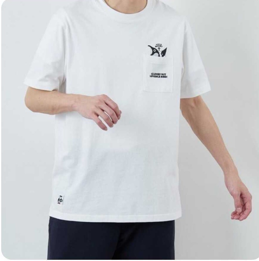 預訂 Chums I'm a Booby Bird Pocket 短袖Tee [貨號26A443]