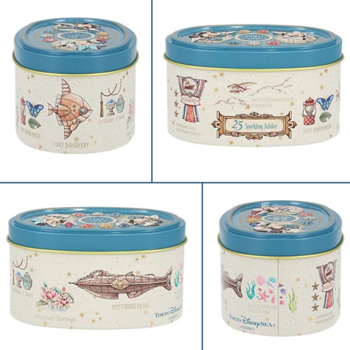 【預訂】DisneySea 25th The Jubilee Journey - 圓罐糖果