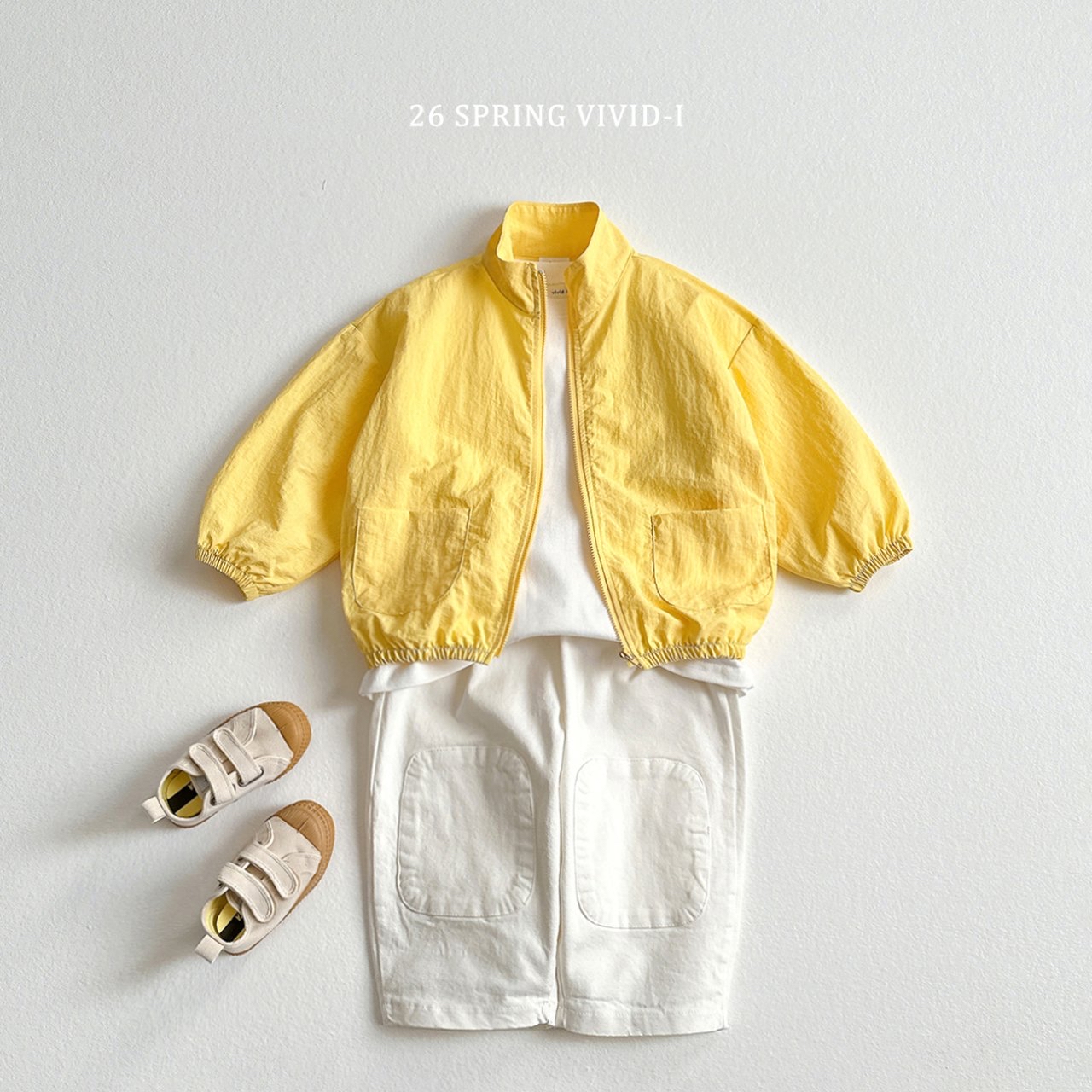 🌸預訂 韓國直送🌸🇰🇷VIVIDI兩色貼布寬鬆闊腳褲