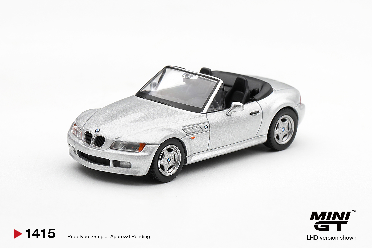 【預訂】 Pre Order MINI GT 1415 1/64 BMW Z3 Titanium Silver｜ MINIGT Pre Order Price: HK$89