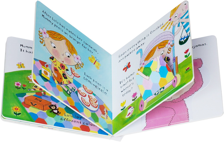 Bloomsbury Publishing LULU 認知早教系列翻翻書 Lulu loves Shapes