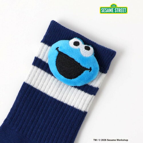 🆕【⭐訂購⭐】🇯🇵日本直送🌀#SesameStreet 3D立體短襪［4款選］🌀[ELED-0165][260618]