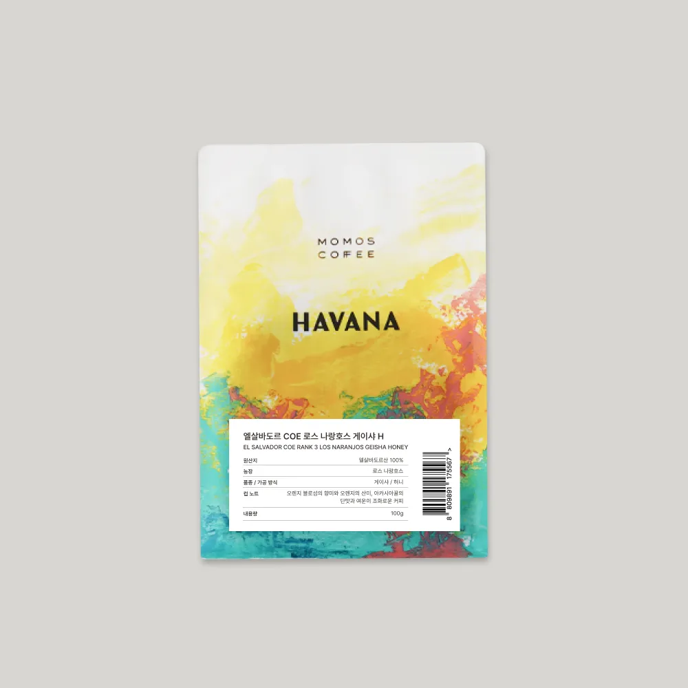 [韓國🇰🇷 Momos Coffee] SO El Salvador Los Naranjos Geisha Honey 100g(預購商品）