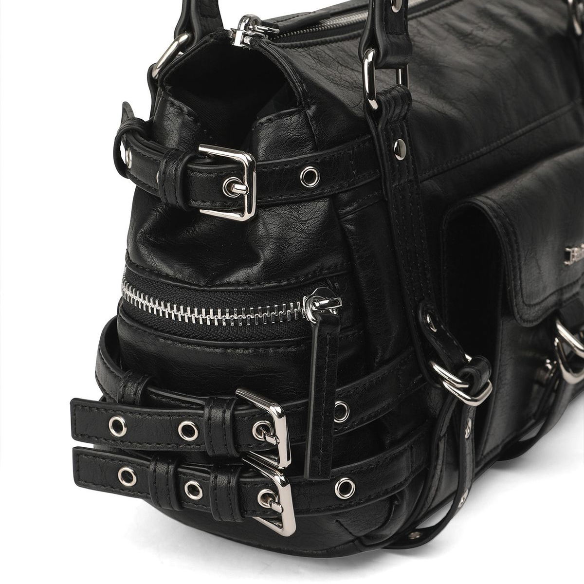 [DEINET] BELTED POCKET MINI SHOULDER BAG (2種)