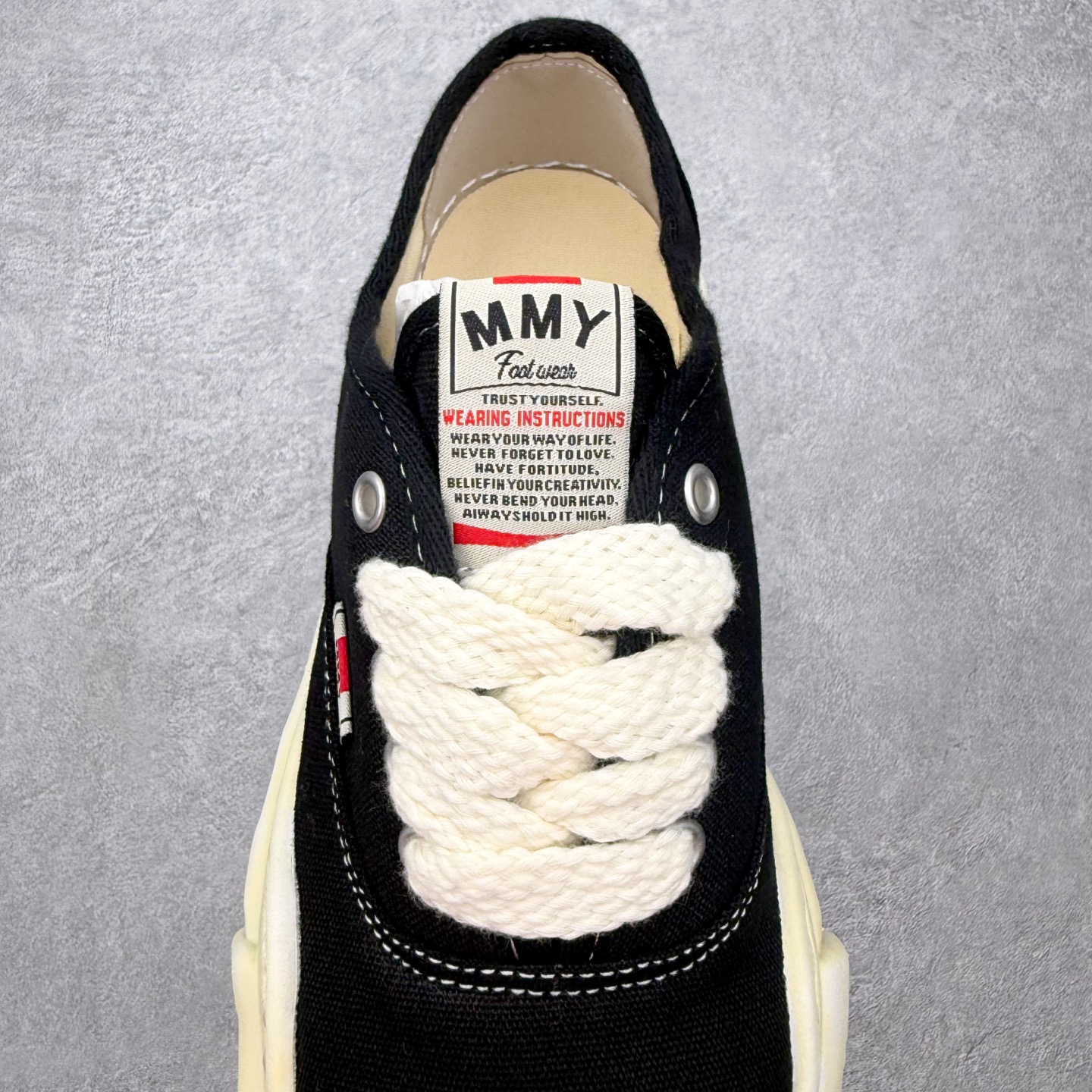 Maison Mihara Yasuhiro MMY "Baker" OG Sole Canvas Low-top Sneaker