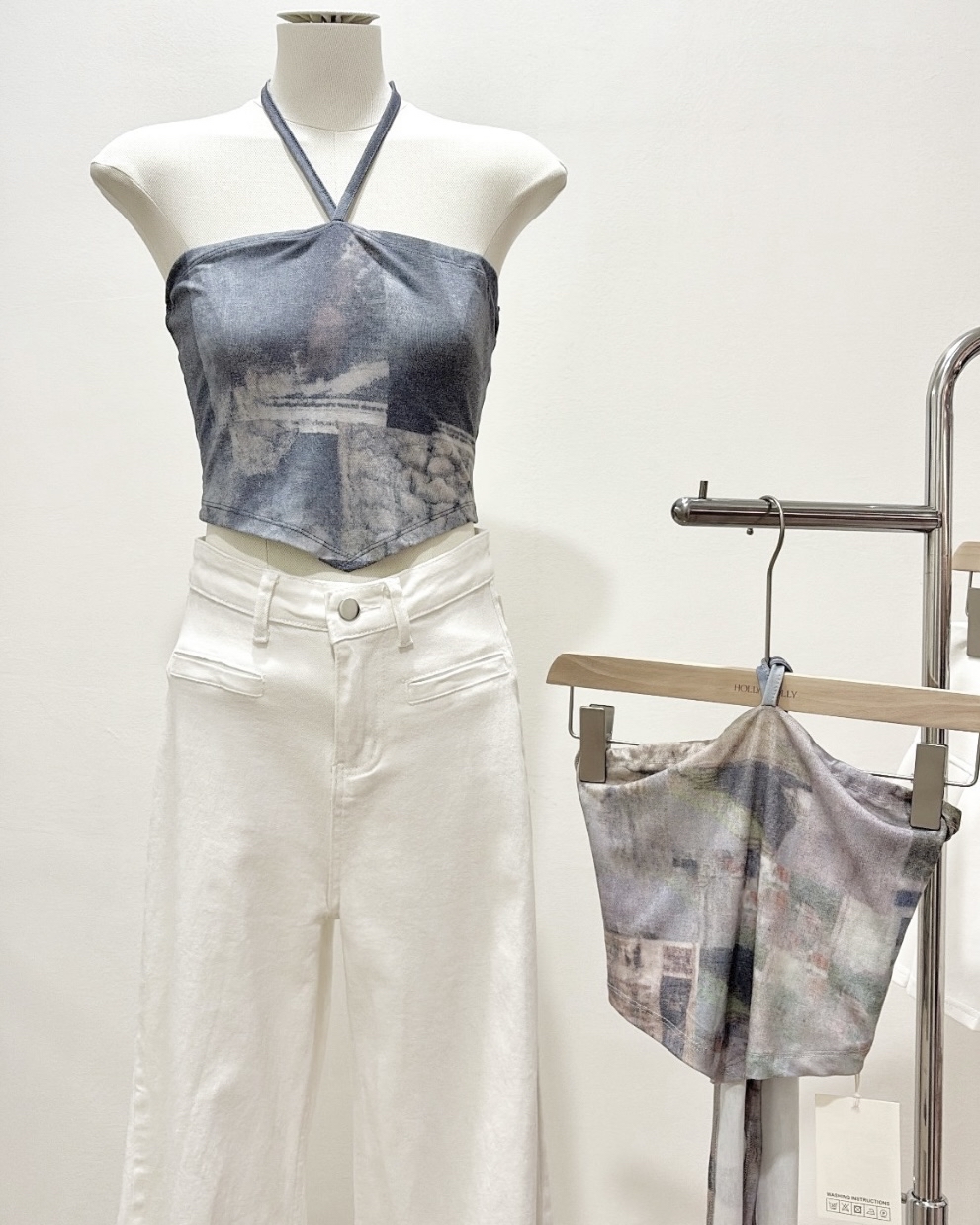 TP411纯欲风绑带抹胸