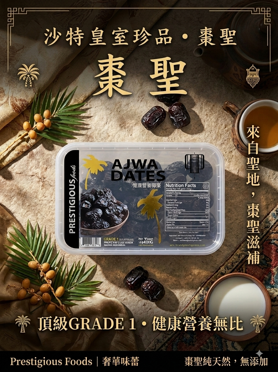 Prestigious 棗聖Ajwa 