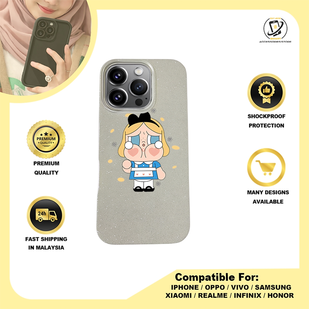 BLING CASE PHONE FOR IPHONE - DESIGN CRYBABY B