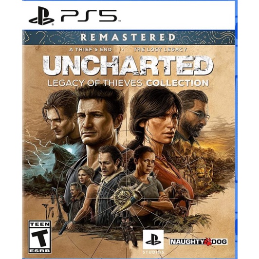 (🔥NEW RELEASE🔥) Uncharted: Legacy of Thieves Collection Full Game (PS5) Activated Digital Download