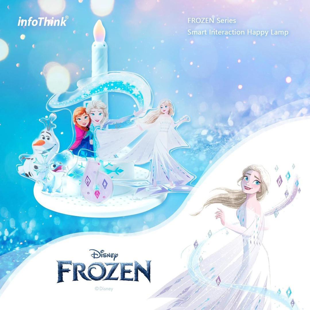 infoThink 智慧擬真電子蠟燭燈 🩷Winnie the Pooh/ 💛冰雪/ 🩵史迪奇/ 💚Toys Story