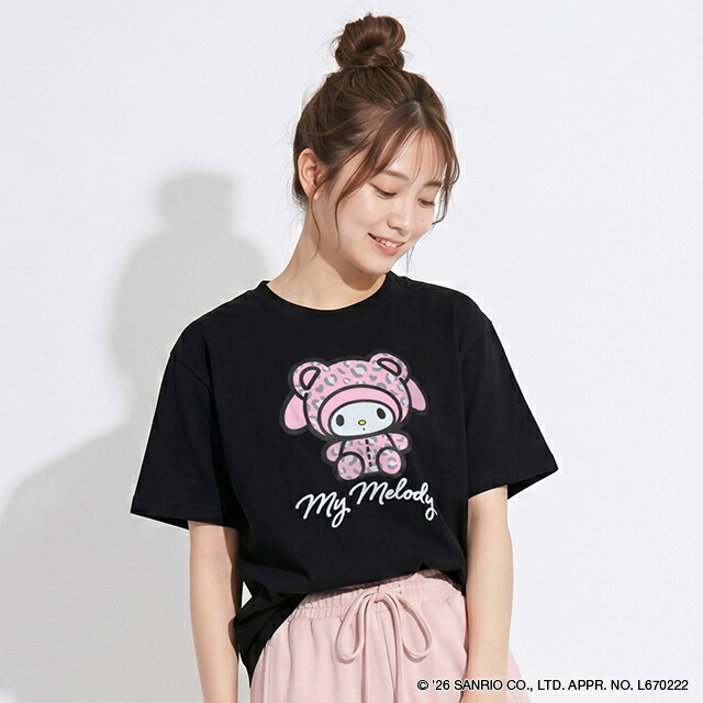🆕【⭐訂購⭐】 🇯🇵日本直送 🌀#Sanrio 豹紋小熊裝扮❣️ #親子裝❣️短袖 tee［4款選］🌀 [ELGA-0019][260804]