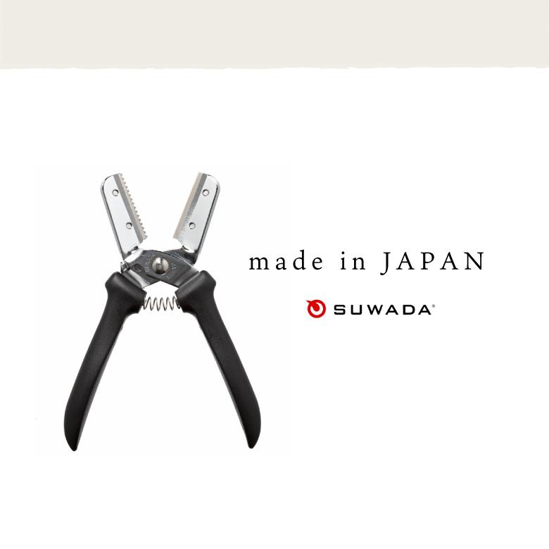 🔥🔥【日本製《SUWADA》新型專業級栗子去皮剪】附替換刀片