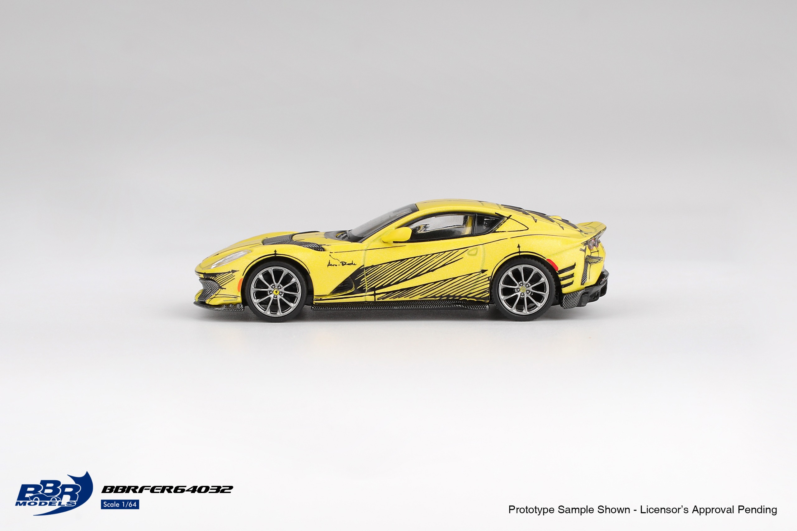 BBR Models 1/64 Ferrari 812 Competizione Tailor Made - BBRFER64032