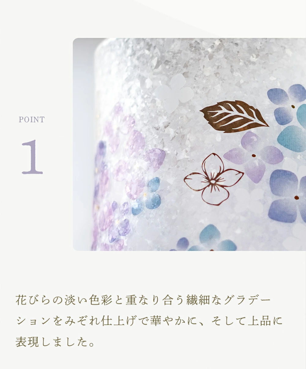 日本製 ADERIA 「hana no iro」花之色玻璃杯