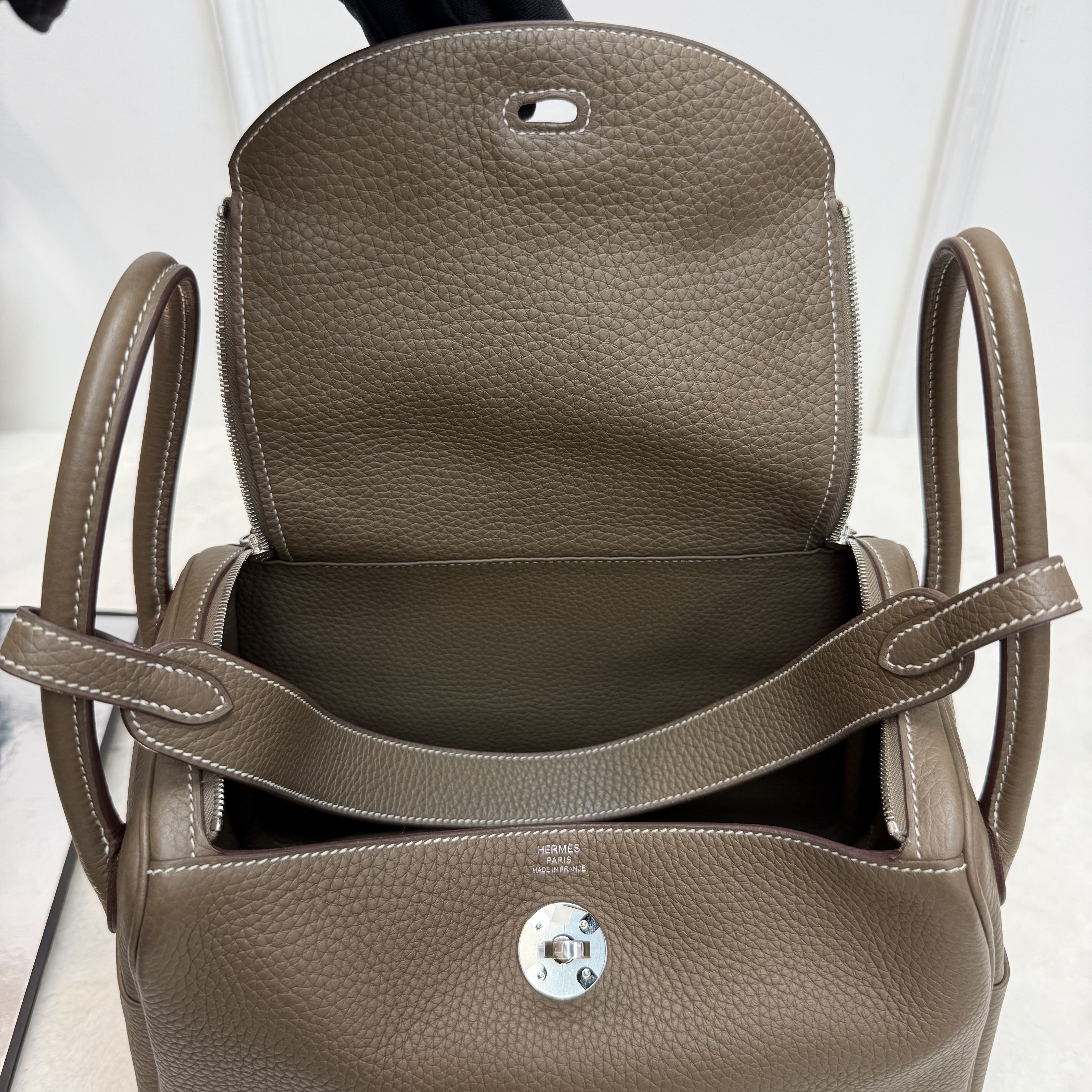 Full set Hermes Lindy 26 大象灰TC皮