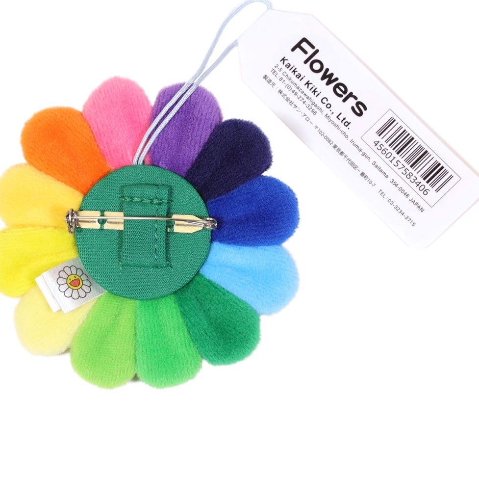 日本預訂 村上隆-TAKASHI MURAKAMI FLOWER PIN 太陽花 扣針 吊飾