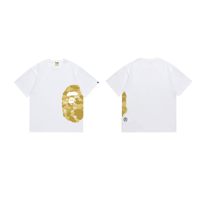 Bape Color Camo Side Big Ape Head Tee