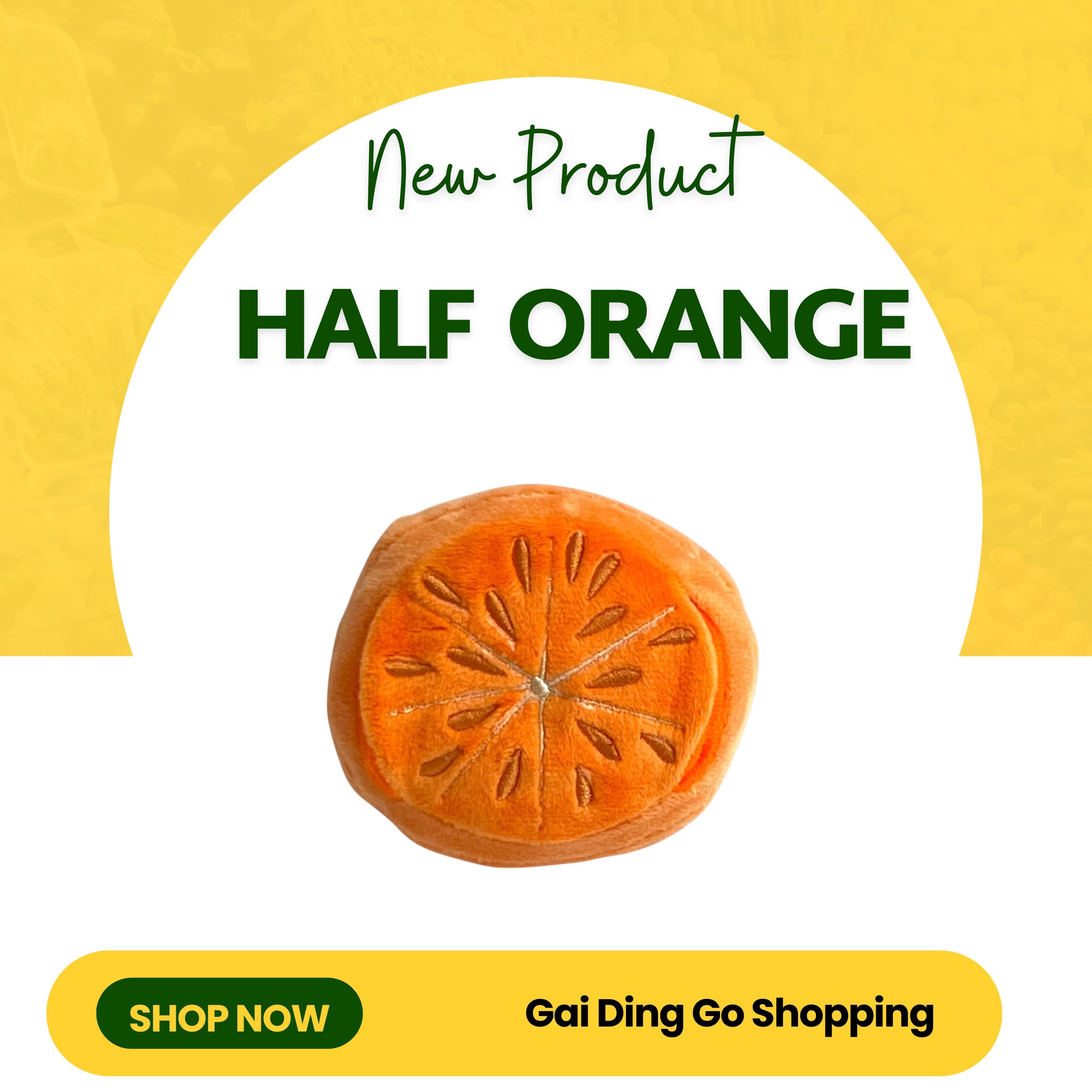 🍊半個橙藏食玩具 🍊 Half Orange Nosework Toy