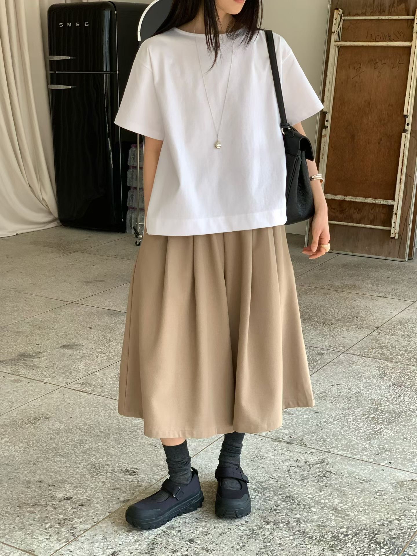 RE OS 間約靚版裙褲