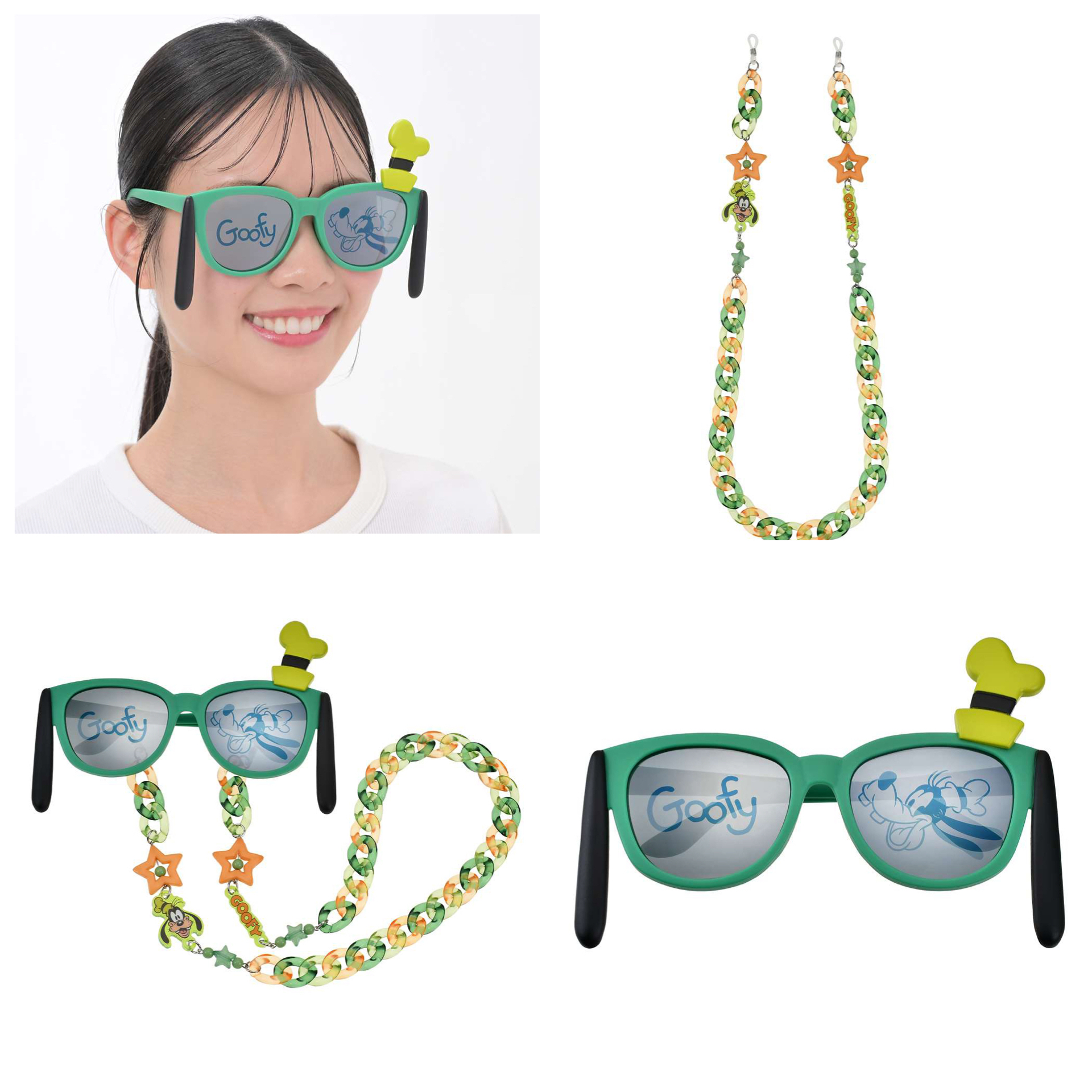 日本預訂📍日本迪士尼Sunshine Days系列 - 防UV眼鏡/眼鏡鏈 21/4日本開售