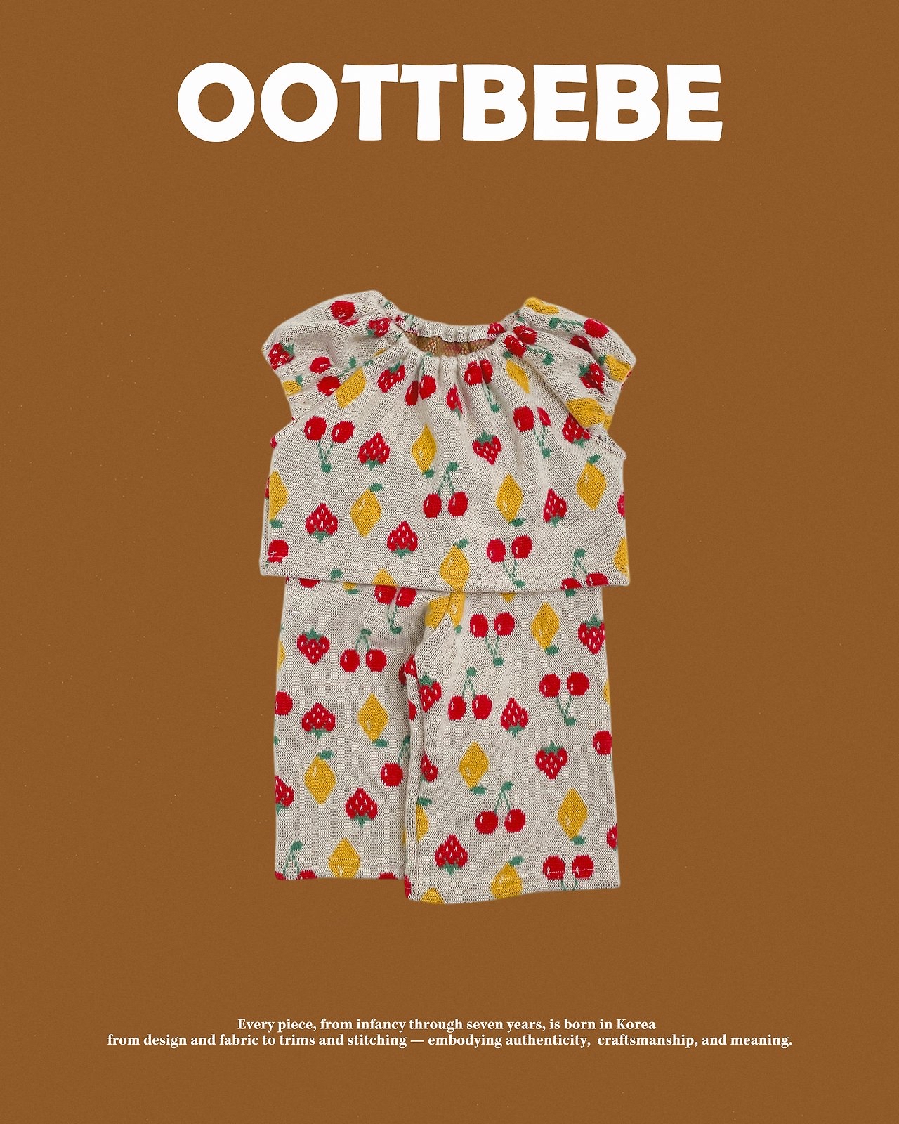 OOTT | Cherry Puff Knit Set