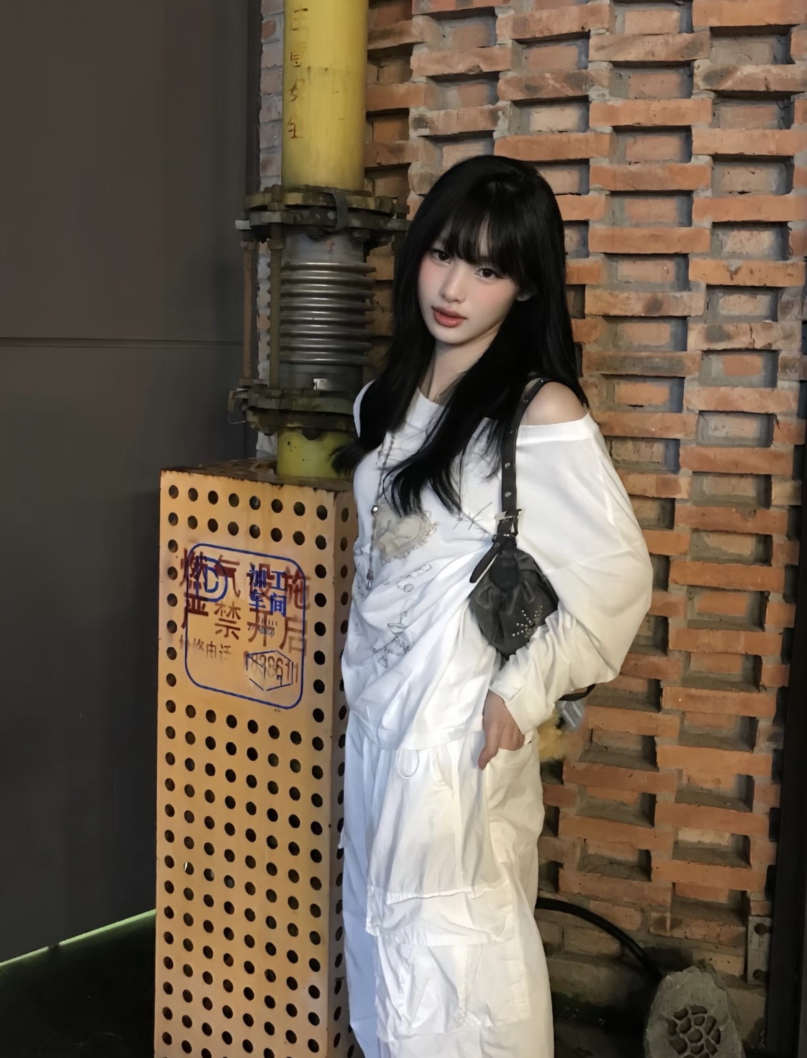 TP569芭蕾风爱心斜肩