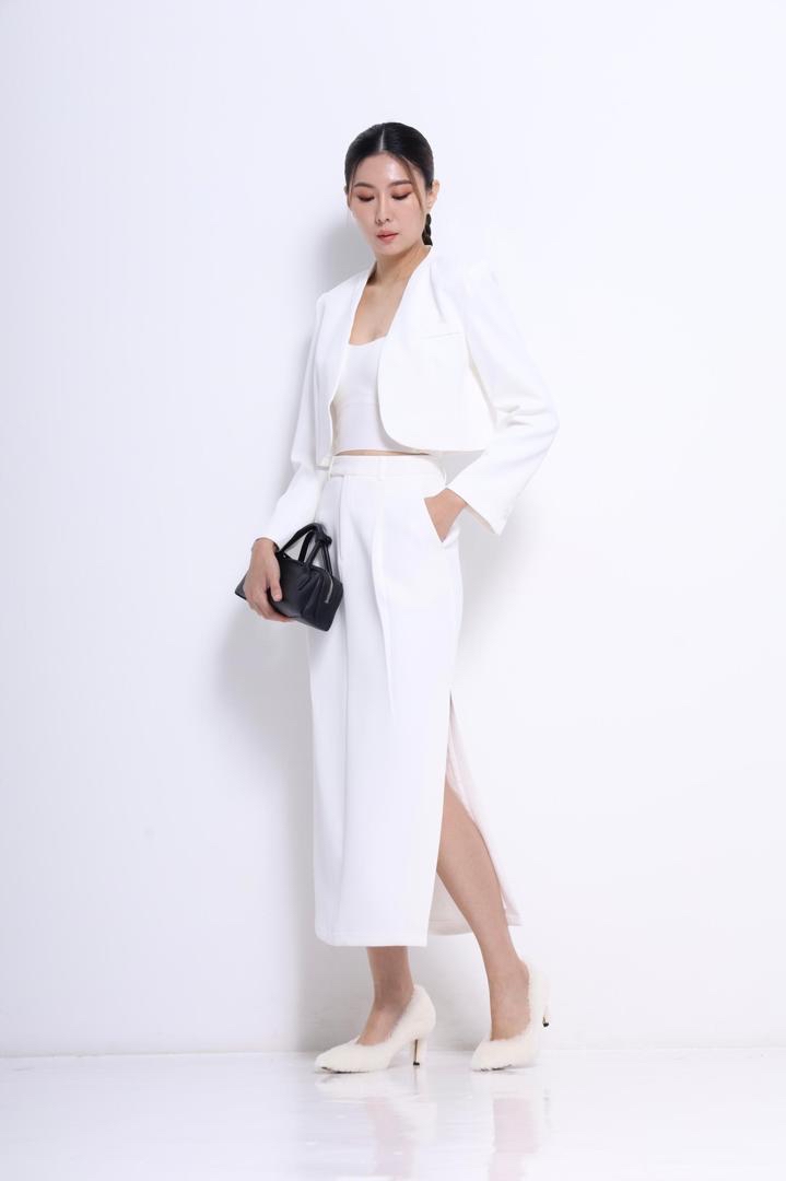 CS1381 Avery Tailored Column Skirt 