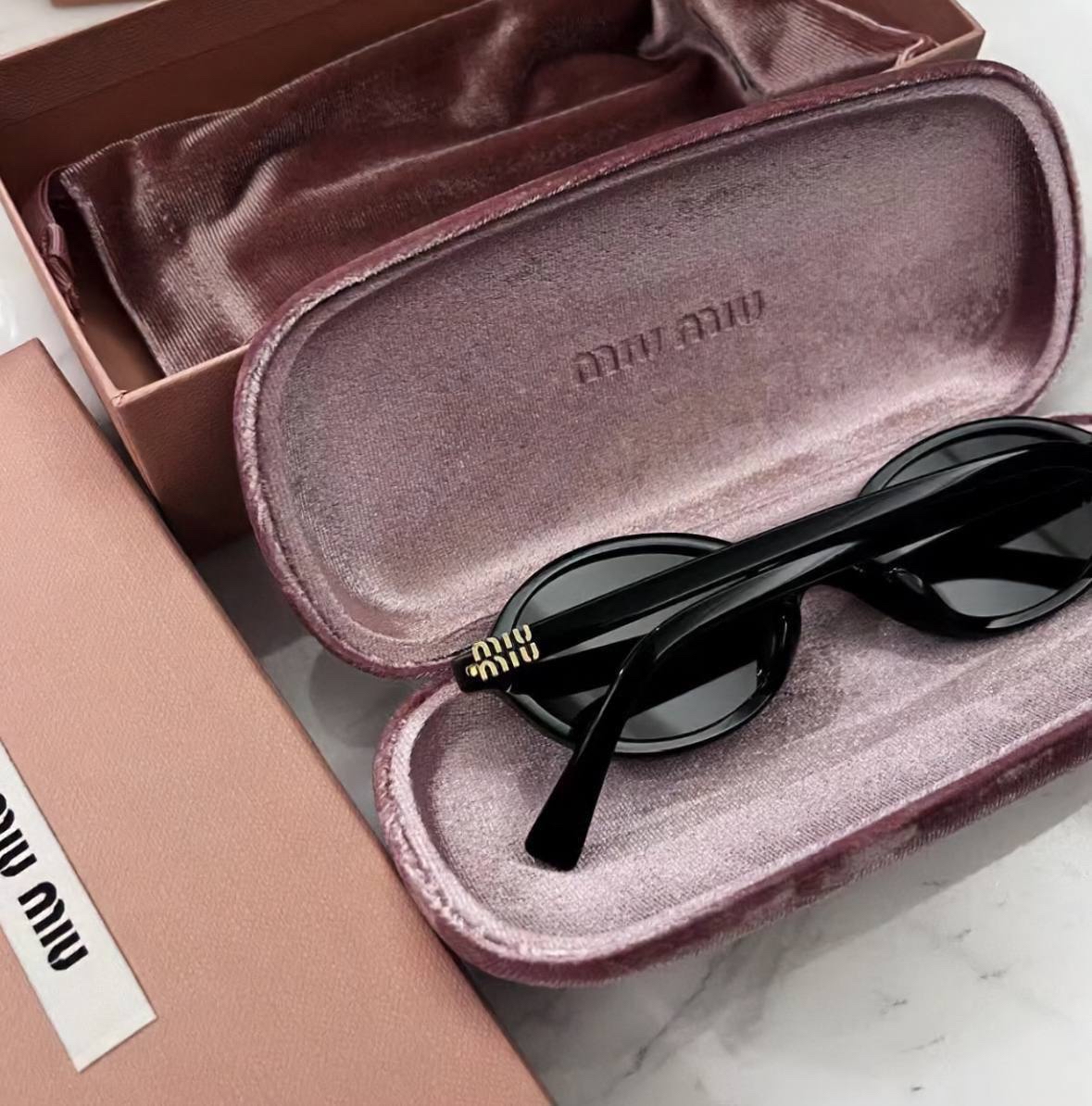 限時優惠✨訂貨🍒MIUMIU 橢圓框太陽眼鏡