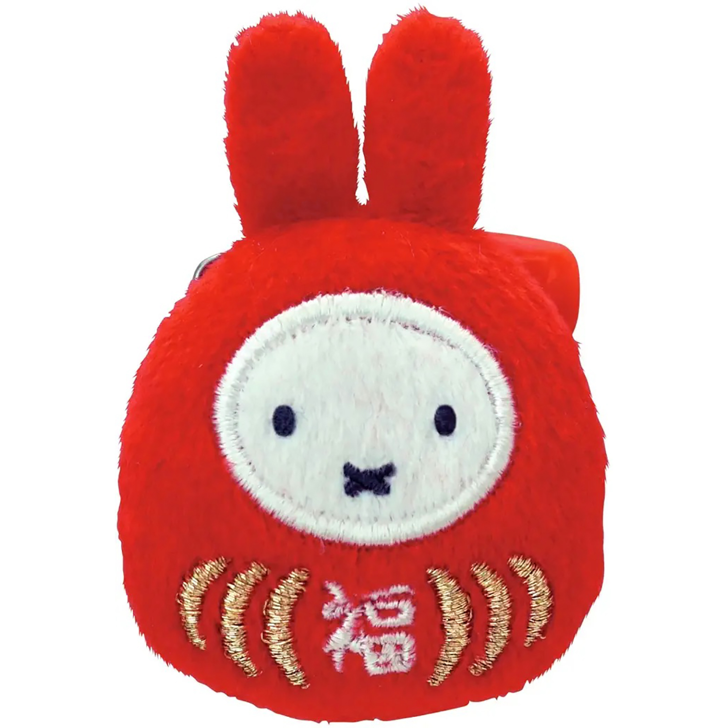 Miffy - 別針掛飾 (紅色達摩款)