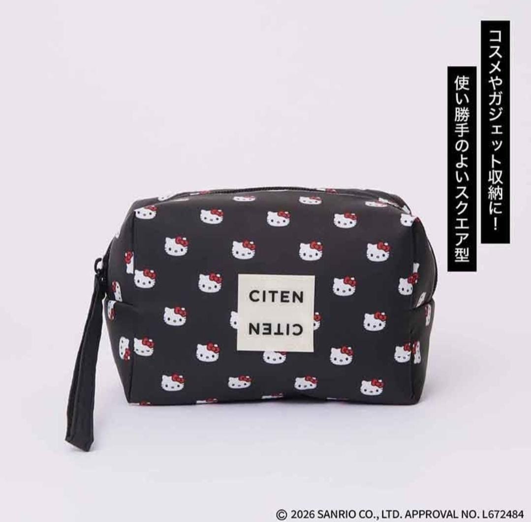 CITEN x Hello Kitty 化妝包
