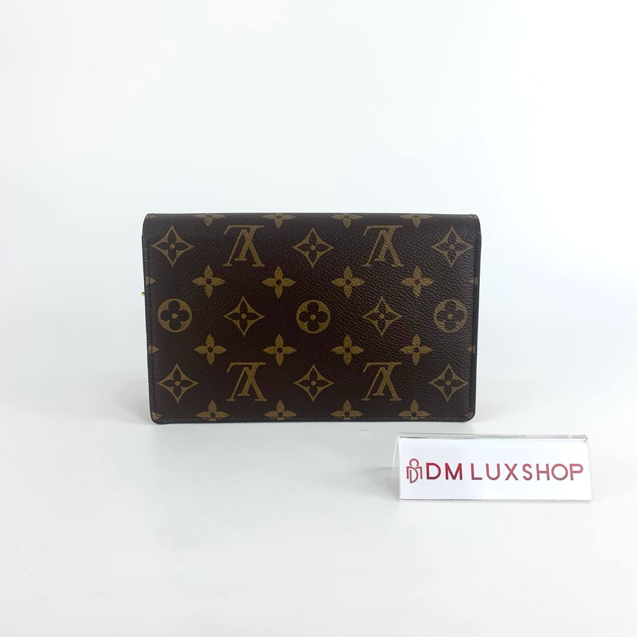 LV Monogram Florence Chain Wallet
