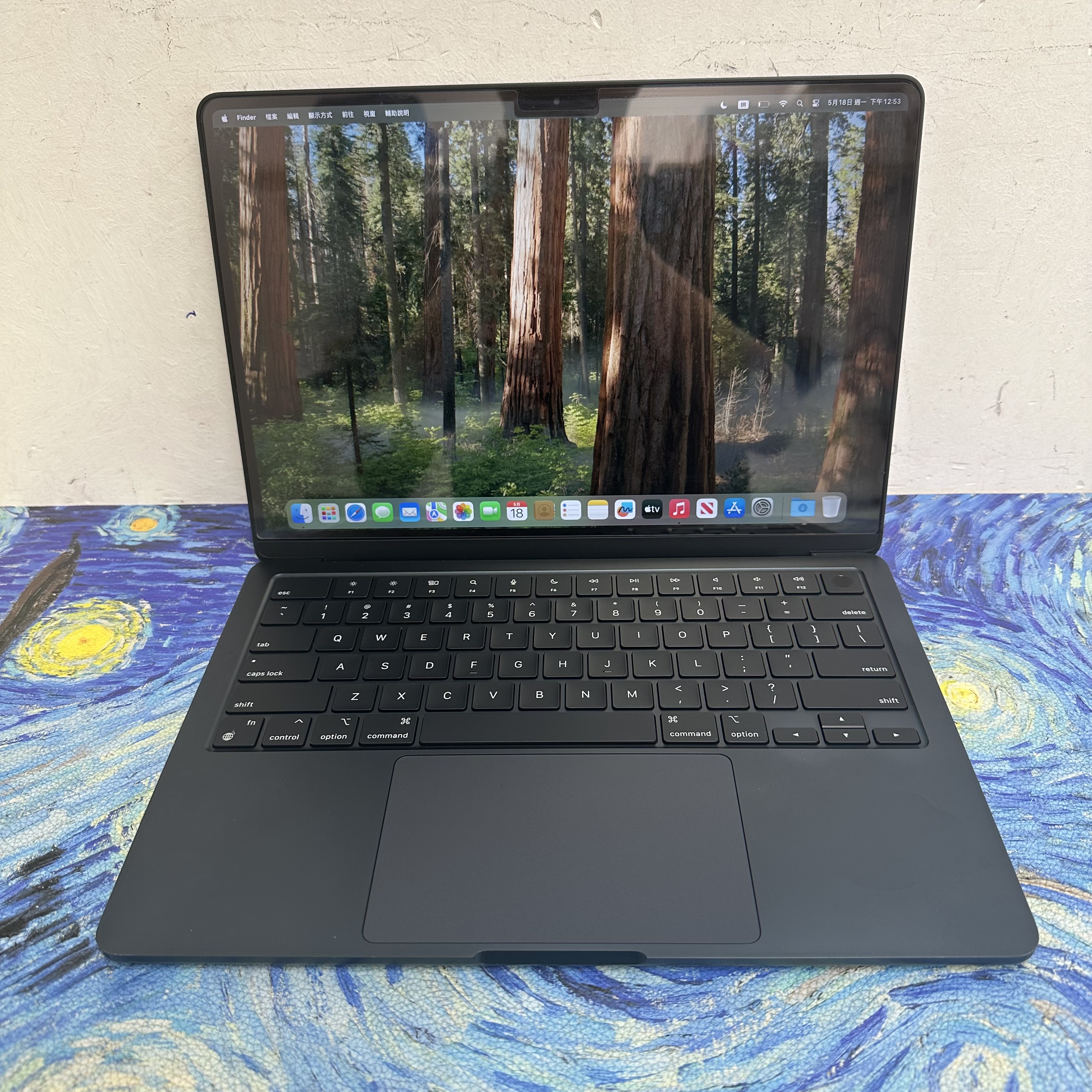 #5884 APPLE  MacBook Air M2 2023 M2 CPU/8GB Ram/256GB SSD/8核心GPU/Liquid Retina Mon/13.6吋/藍色/Gaming Laptop / Notebook / MacBook Pro / Apple