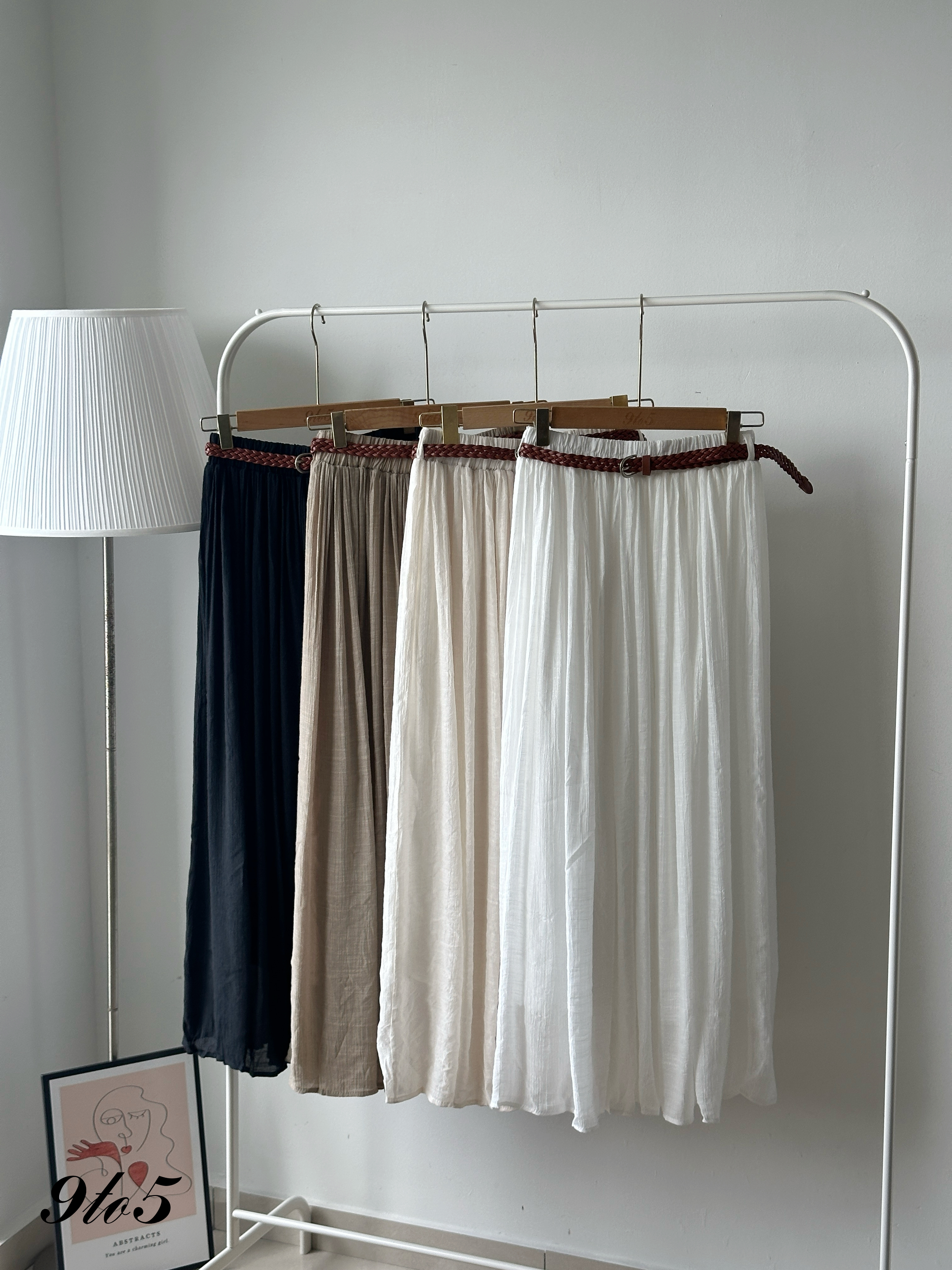 S1912 Long Maxi Skirt - 4 Colors 