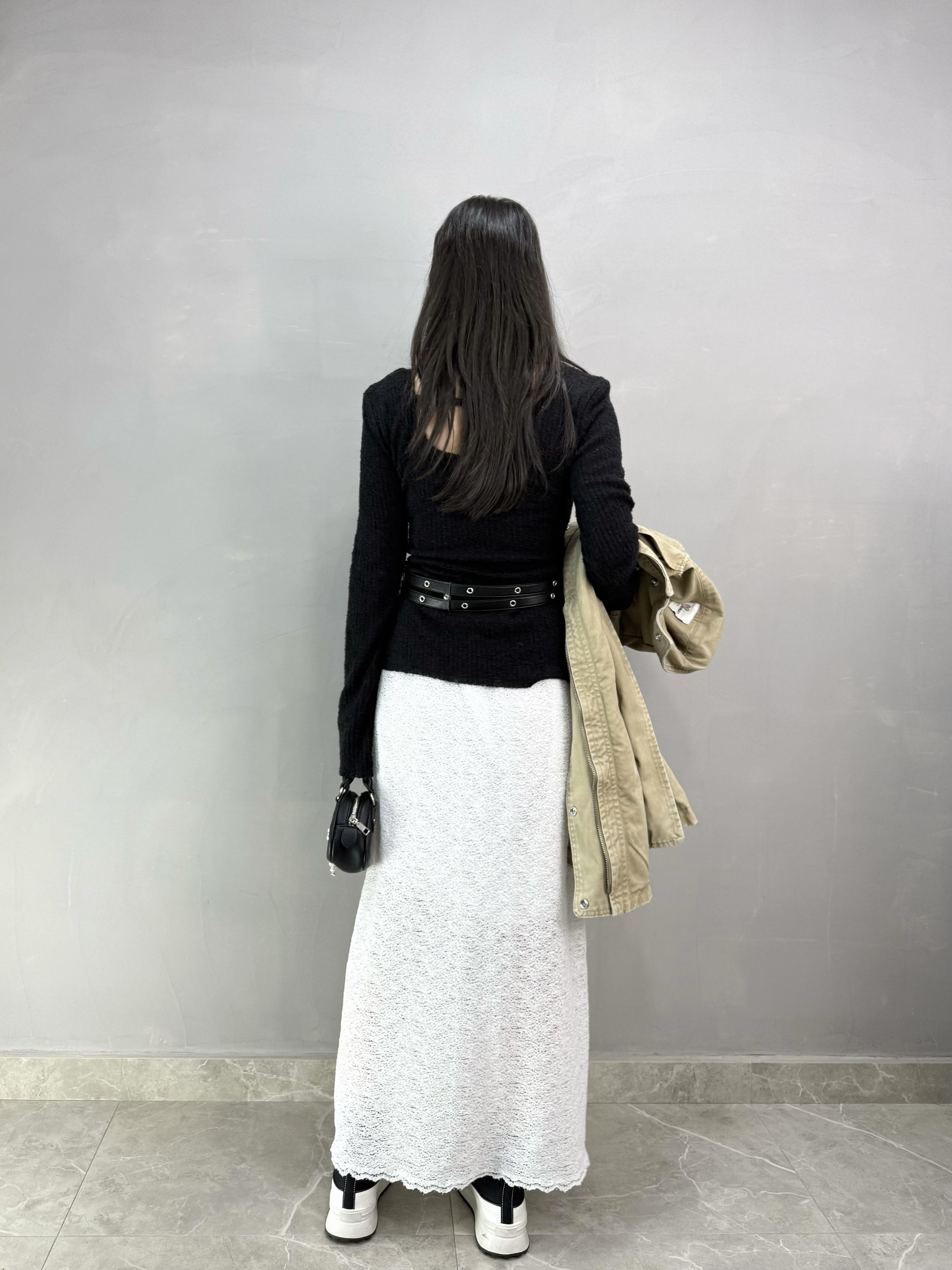 G73 通花半截長裙