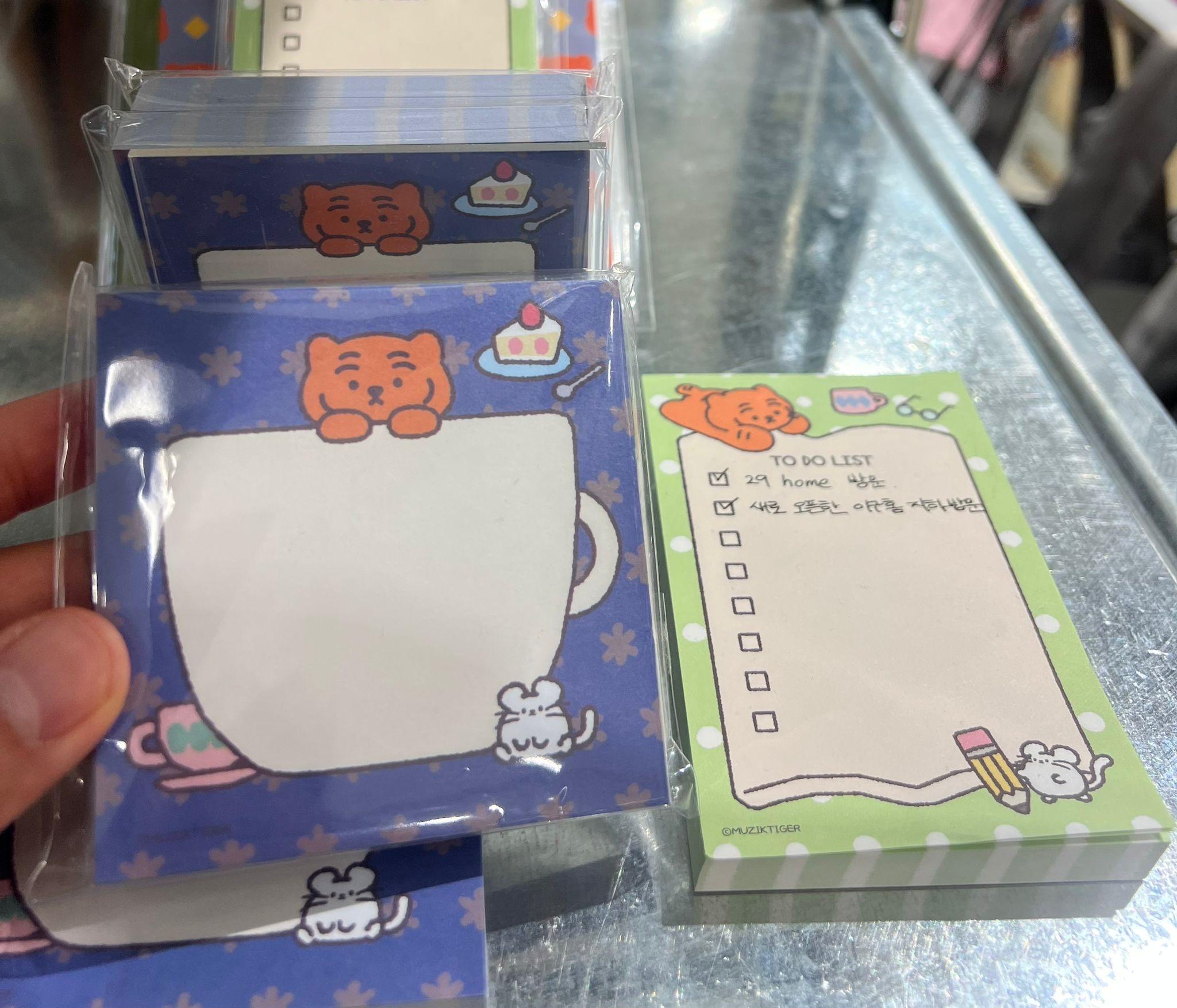 MUZIK TIGER 無業老虎 胖虎뚱랑이 Memo紙