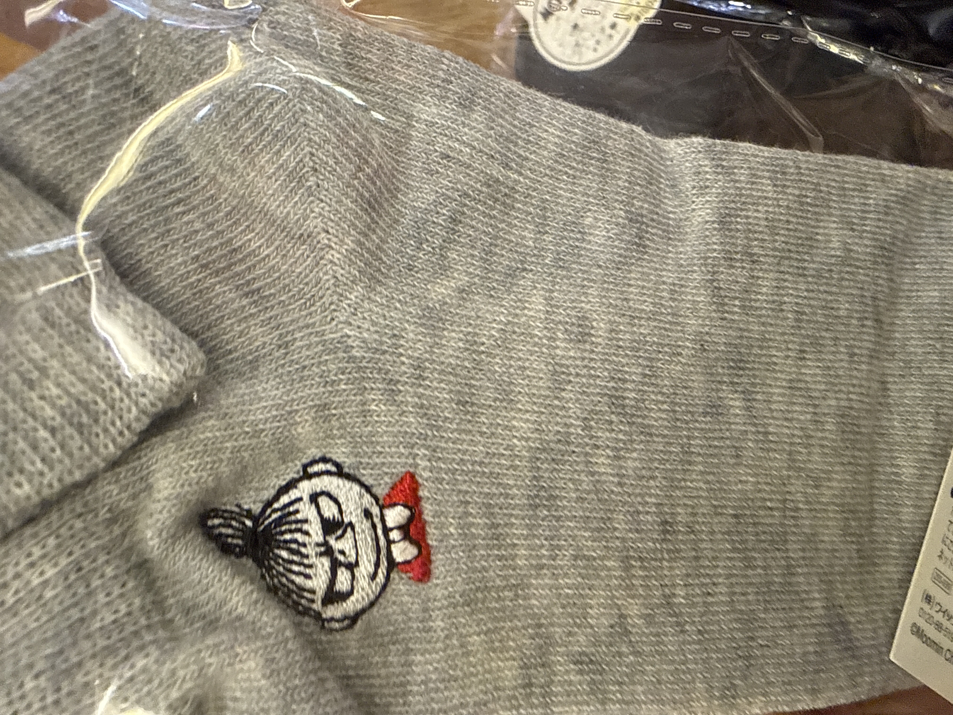 MOOMIN 刺繡襪