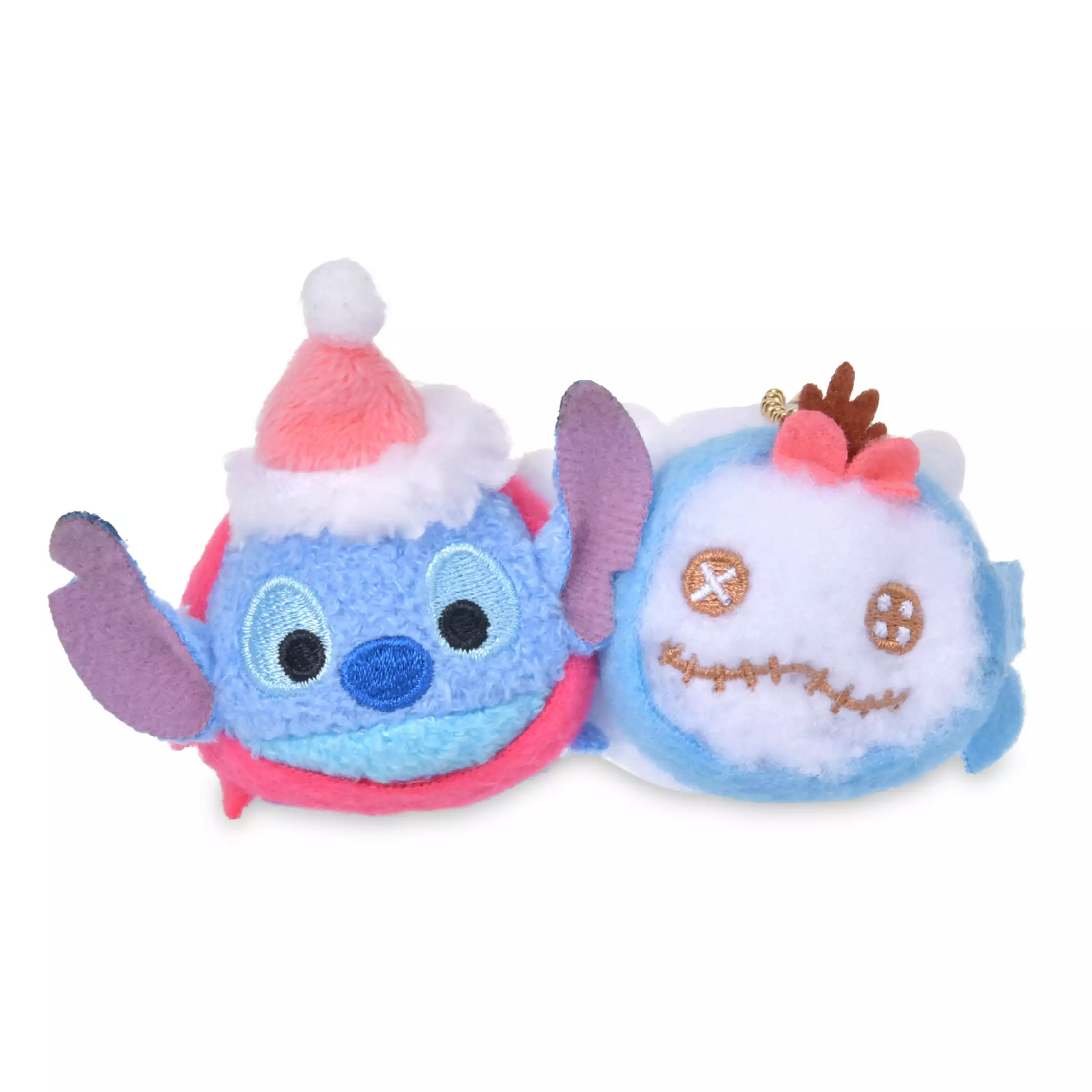 🌸 【預訂】Stitch & Scrump TSUM TSUM CHRISTMAS 公仔掛飾 - DISNEY CHRISTMAS 2026