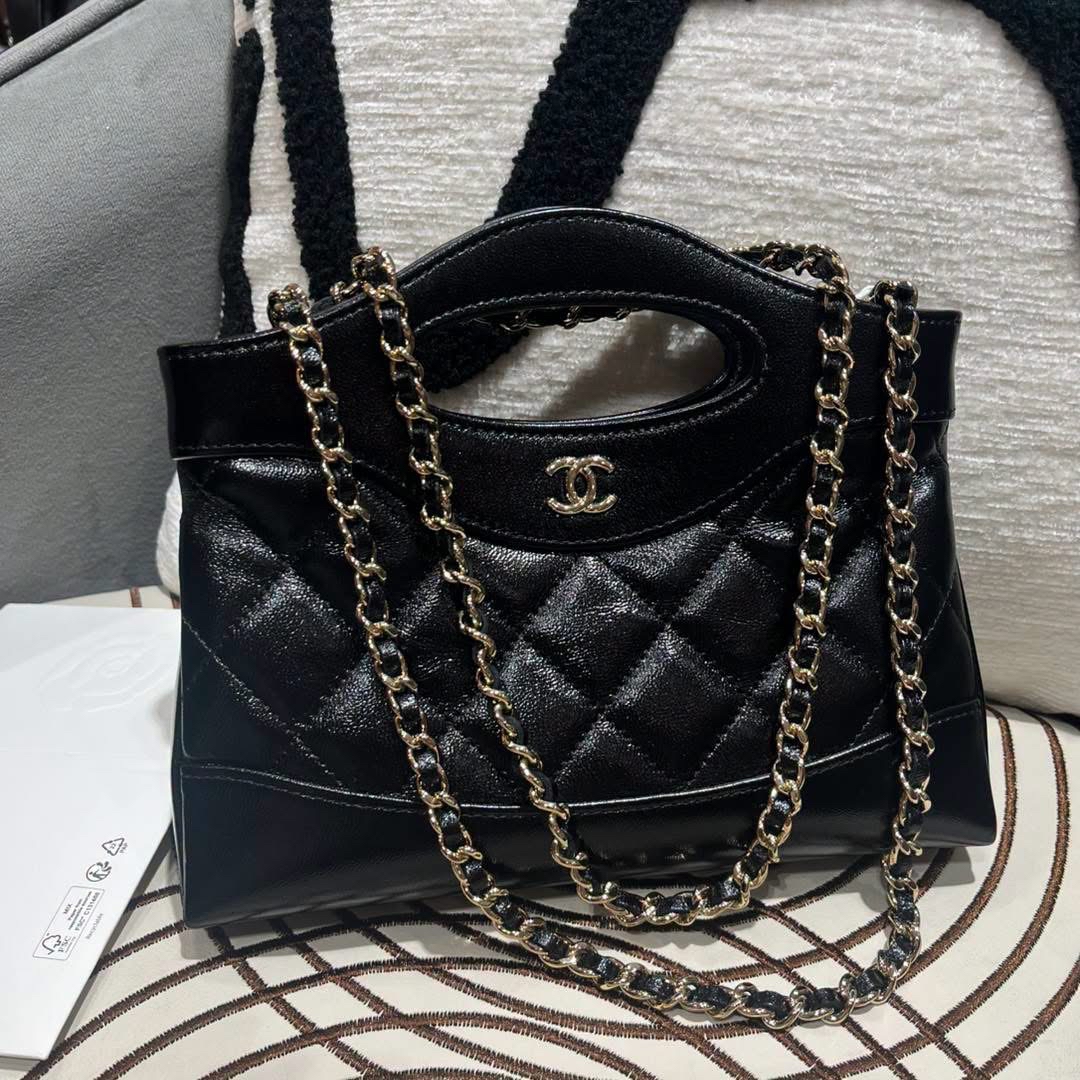 Chanel nano 31 calfskin 2way bag 100%Authentic ,99%New ✅專門店收據✅晶片✅dust bag✅box