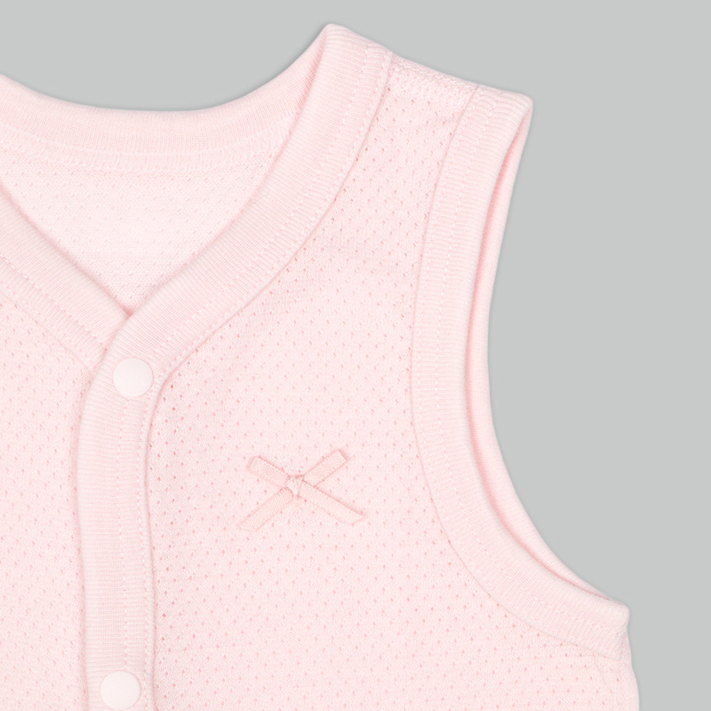 🇯🇵預訂 日本直送🇯🇵水果印花純棉網眼前開式無袖背心包屁衣兩件套