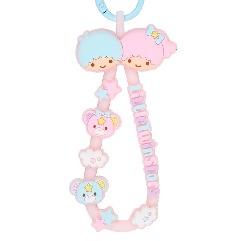 現貨｜Sanrio Little Twin Stars 日版 橡膠繩 鎖匙扣 (82826-2)