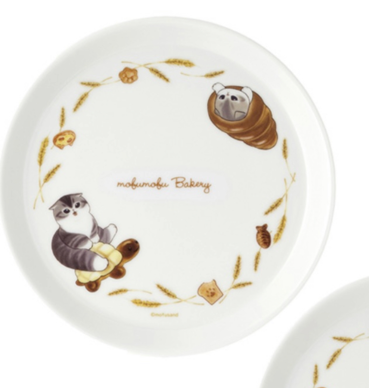 Mofusand 鯊魚貓 瓷碟｜預訂